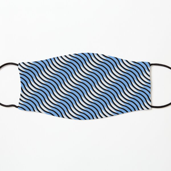 Wavy line pattern Kids Mask