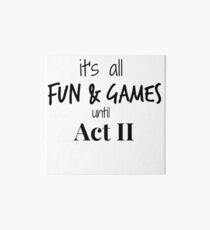 Act 2 gets Real Art Board