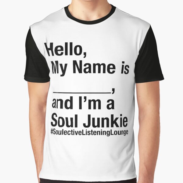 SOULective Listening Lounge Tee - 009 Black Type Graphic T-Shirt