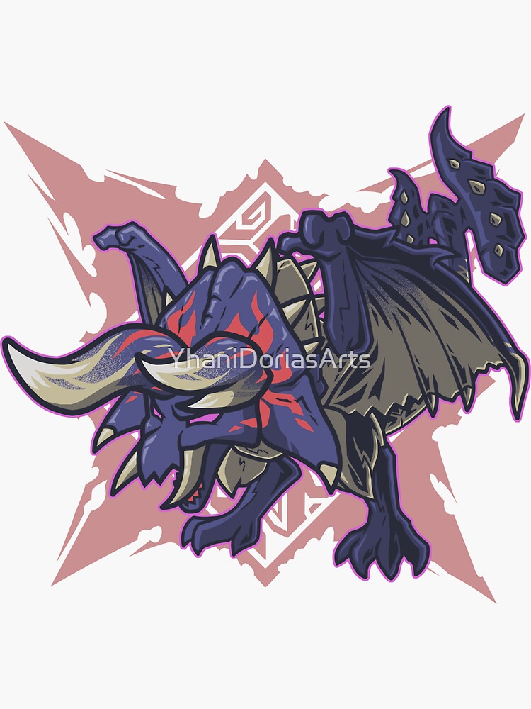 Diablos Monster Hunter Sticker - Diablos Monster hunter Monster - Discover  & Share GIFs