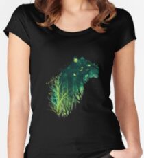 Space Tiger Women's Fitted Scoop T-Shirt