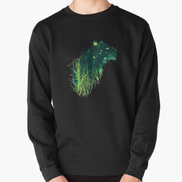 Space Tiger Pullover Sweatshirt