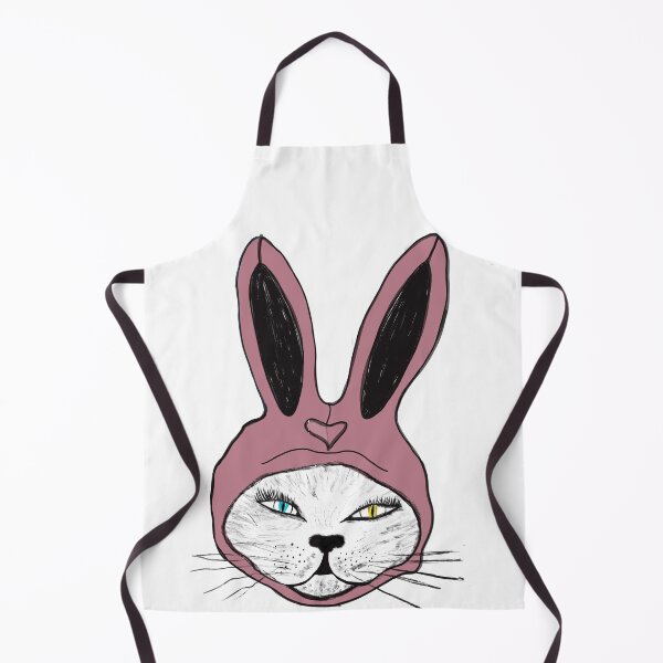 Item preview, Bunny Rabbit with Pink Hearted Hoodie Design designed and sold by boopsblunt.