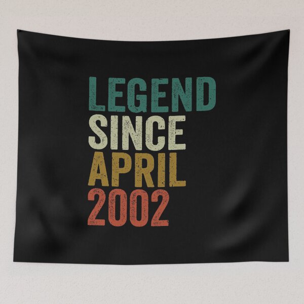 Item preview, legend since april 2002 19th anniversary gift designed and sold by T-DESIGNEDZ.
