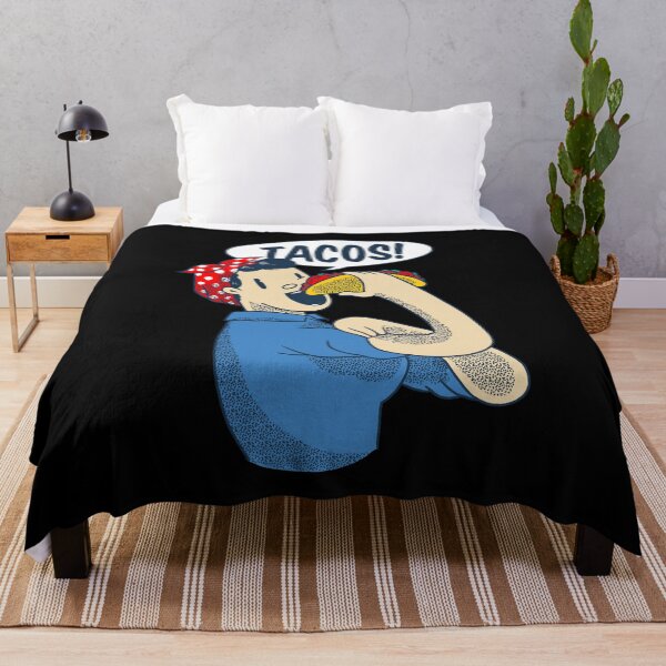 Item preview, rosie the riveter taco cinco de mayo funny designed and sold by Gossip Rag.
