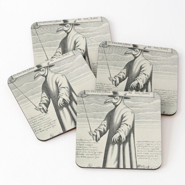 Item preview, Vintage Plague Doctor designed and sold by monsterplanet.