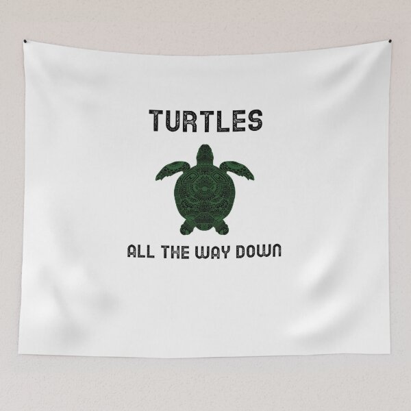 Item preview, Turtles all the way down designed and sold by Saige kesl.