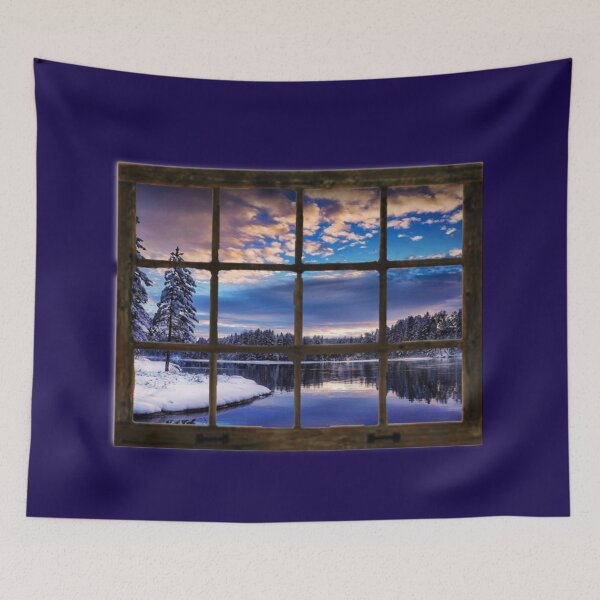 Item preview, WINDOWS MOUNTAINSCAPE designed and sold by THE AMERICAN TEEVANGELIST.