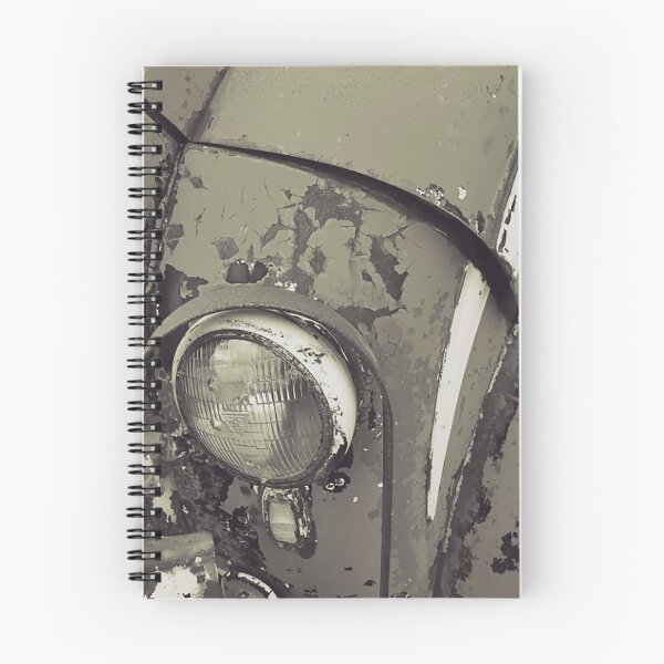 Item preview, Rusty Car - Black and White designed and sold by DreamRai.
