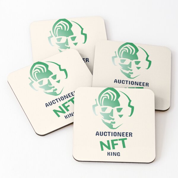 Item preview, Auctioneer N.F.T King Non Fungible Token - Show Me Your NFT's designed and sold by NFTDesignsBLV.