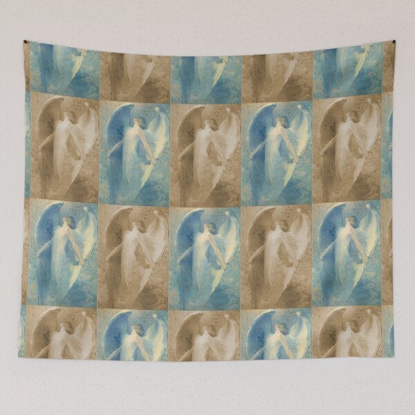 Item preview, The Angel | Vintage Painting designed and sold by Petra Becker.