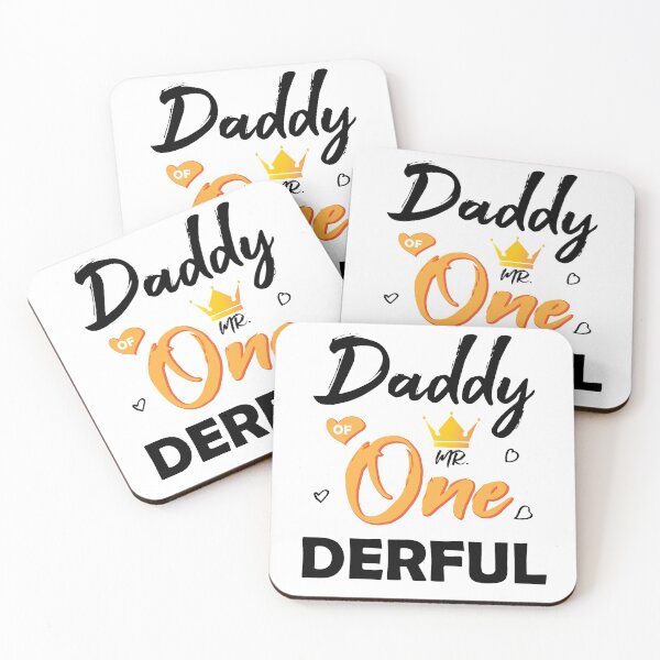 Item preview, Mens Daddy of Mr Onederful 1st Birthday First One-Derful Matching designed and sold by DDIN Design.