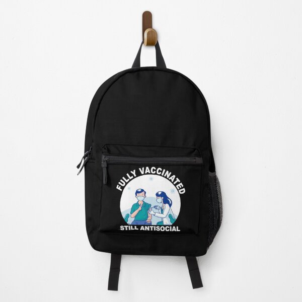 Item preview, Funny Fully Vaccinated Still Antisocial Vaccine Immunization designed and sold by ZimbomDesigner.