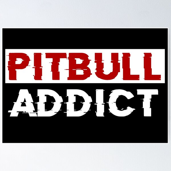 Artikelvorschau, Amerikanischer Pitbull Terrier / APBT-Süchtiger entworfen und verkauft von DarkDesign69.