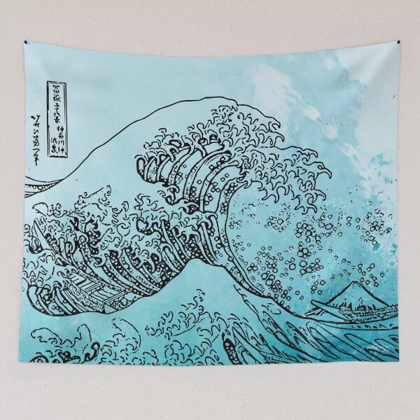 Item preview, blue waves designed and sold by venus-ian.