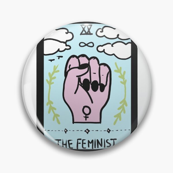 Artikelvorschau, Feministische Tarrotkarte entworfen und verkauft von Heidizart.