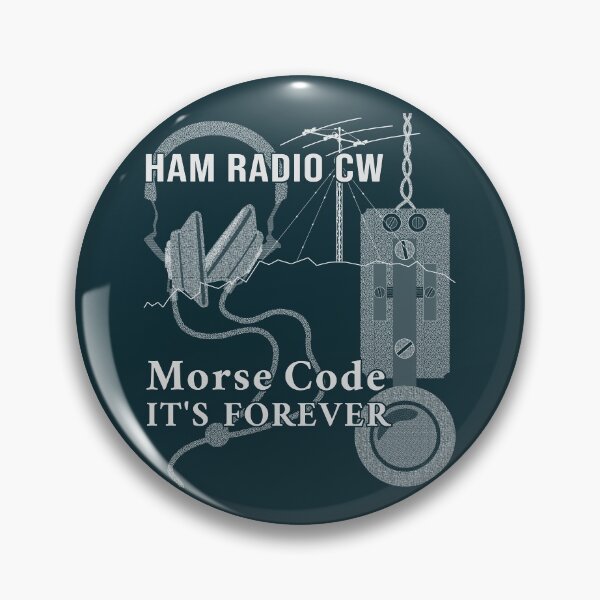 Item preview, HAM Radio CW Morse Code It's Forever (var 2-2) designed and sold by tuzlay.