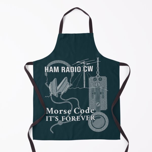 Item preview, HAM Radio CW Morse Code It's Forever (var 2-2) designed and sold by tuzlay.