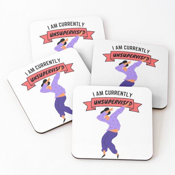 Item preview, Funny In My Defence I Was Left Unsupervised designed and sold by Schka.