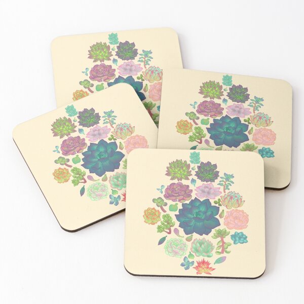 Item preview, Succulent pattern  designed and sold by Heliantus Annuus.