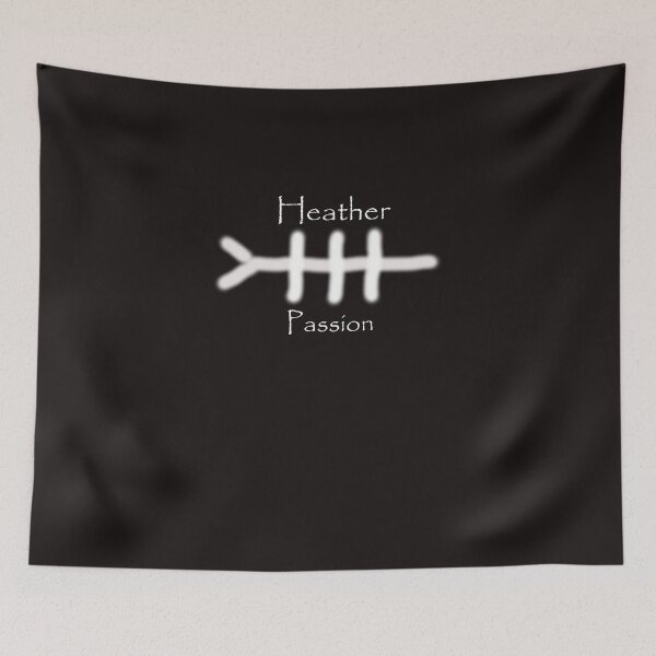 Item preview, Heather ogham passion designed and sold by PCUsher.