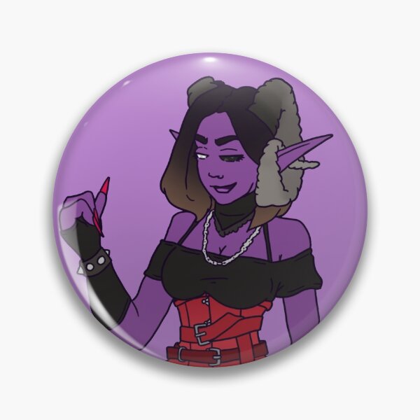 Item preview, Aragoria the Tiefling Warlock (Modern AU) designed and sold by ArtOfChessxn.
