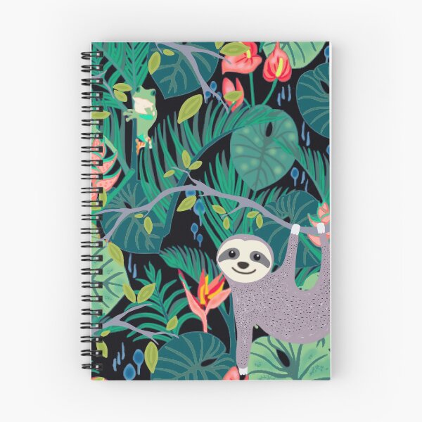 Item preview, Jungle Sloth Pattern  designed and sold by MarcSabuncu.