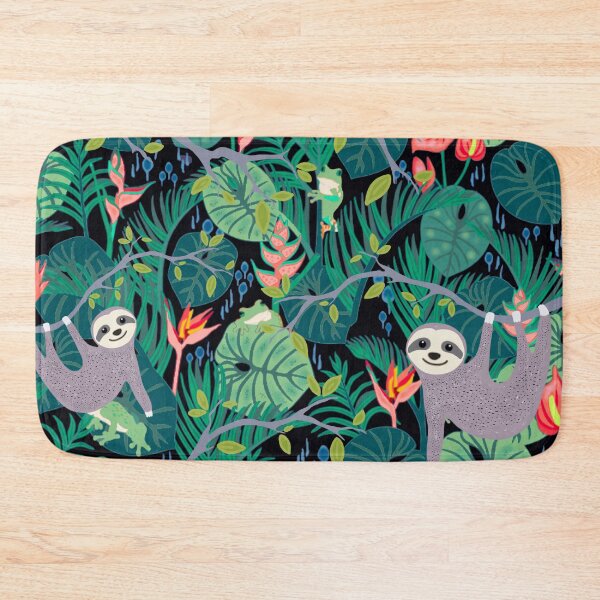 Item preview, Jungle Sloth Pattern  designed and sold by MarcSabuncu.