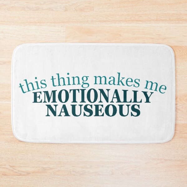 Item preview, Emotionally Nauseous Schmidt Blue designed and sold by CMORRISON12345.