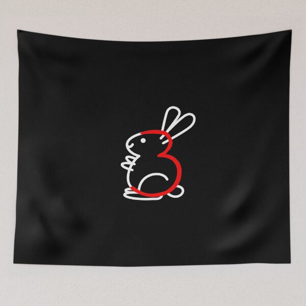 Item preview, Draw With Numbers 3 Rabbit designed and sold by Paulina Vanlife.