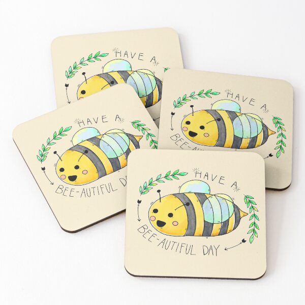 Item preview, Have a cute wholesome bee autiful day designed and sold by urban-color.