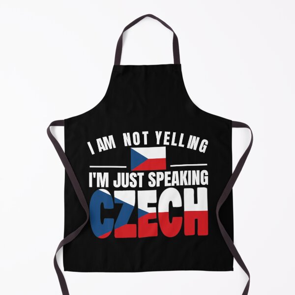 Item preview, I'm Not Yelling I'm Czech Flag T Shirt Merch designed and sold by PRINTS2HOT.