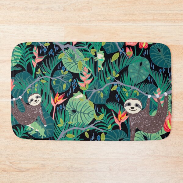 Item preview, Jungle Sloth Pattern  designed and sold by MarcSabuncu.