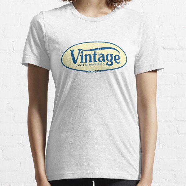 Vintage Cycle Works - oval badge Essential T-Shirt