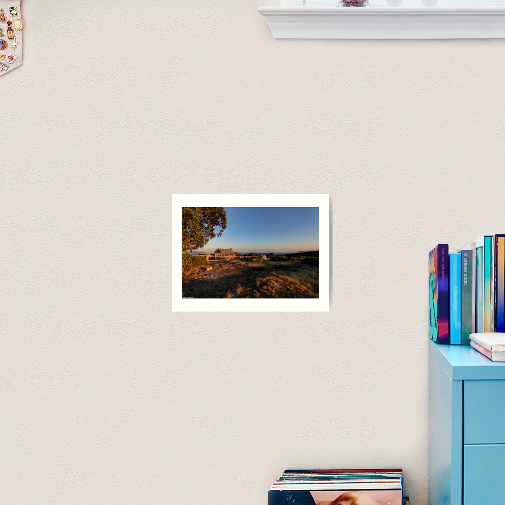 Craig's Hut, Mt Stirling. Art Print