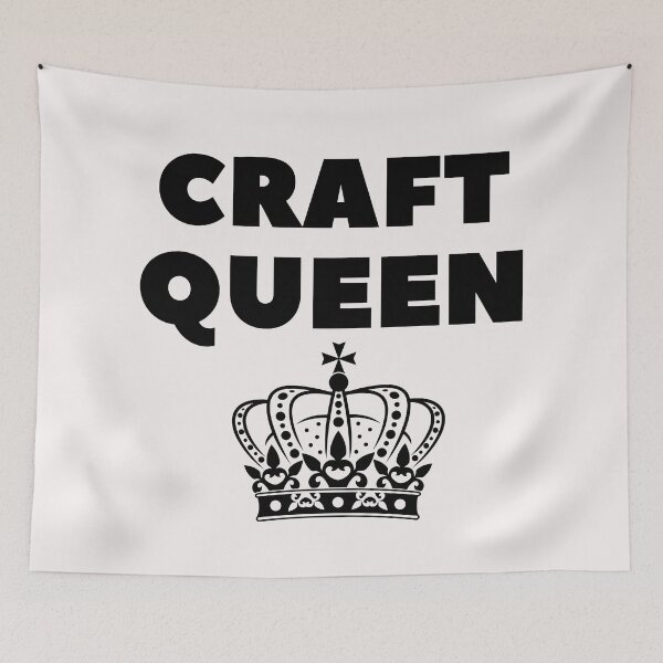 Item preview, Crafting Makes Everything Better Even Mondays designed and sold by dogcuddleralert.