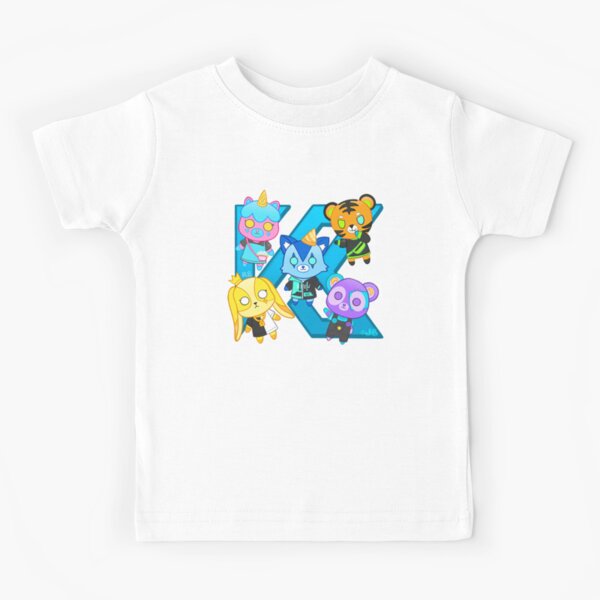 Plushies on a K Kids T-Shirt