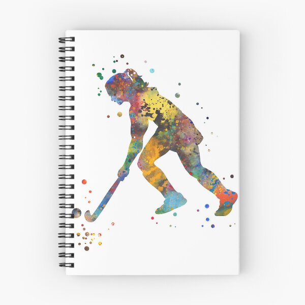Item preview, Field hockey girl designed and sold by Rosaliartbook.