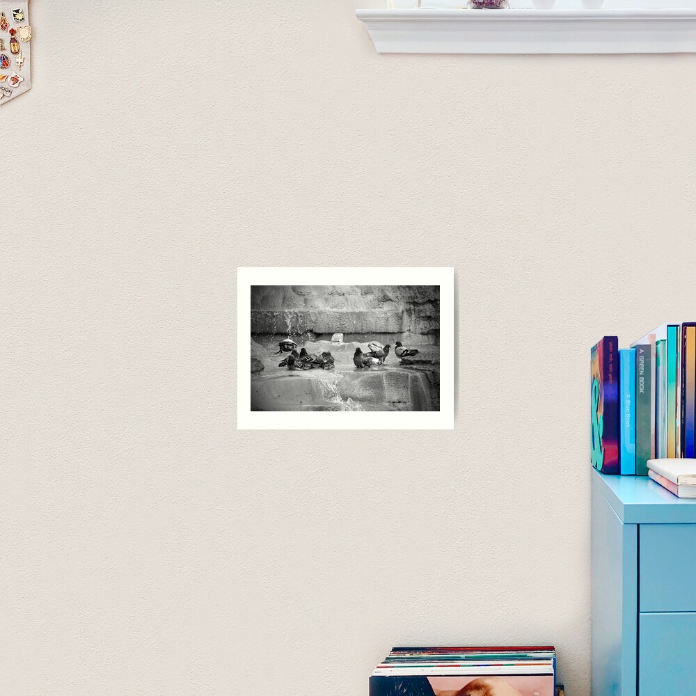 Playing in the Trevi Art Print
