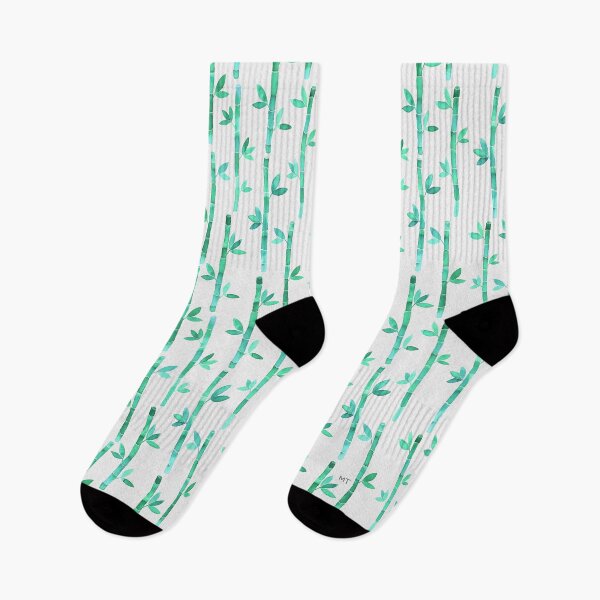 Item preview, Watercolor Bamboo Pattern - Mint Green designed and sold by monitdesign.