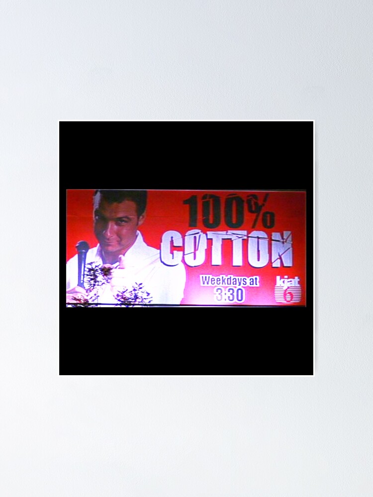 "Scream 3 cotton weary 100 cotton horror slasher " Poster by