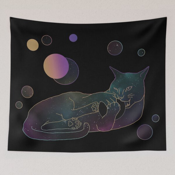 Item preview, Playful space cat designed and sold by Wargaspar.