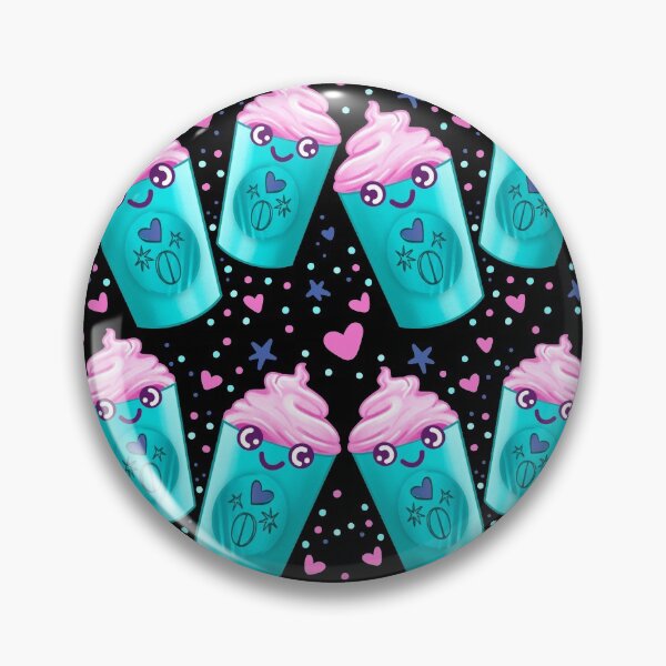 Item preview, Iced coffee or Chocolate pink take away cup pattern designed and sold by jazzydevil.