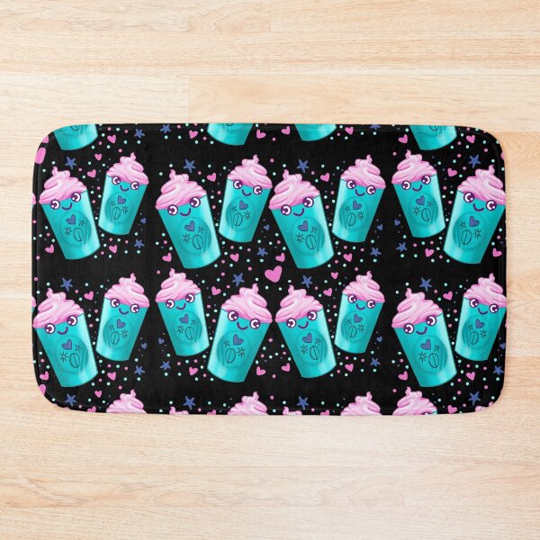 Item preview, Iced coffee or Chocolate pink take away cup pattern designed and sold by jazzydevil.