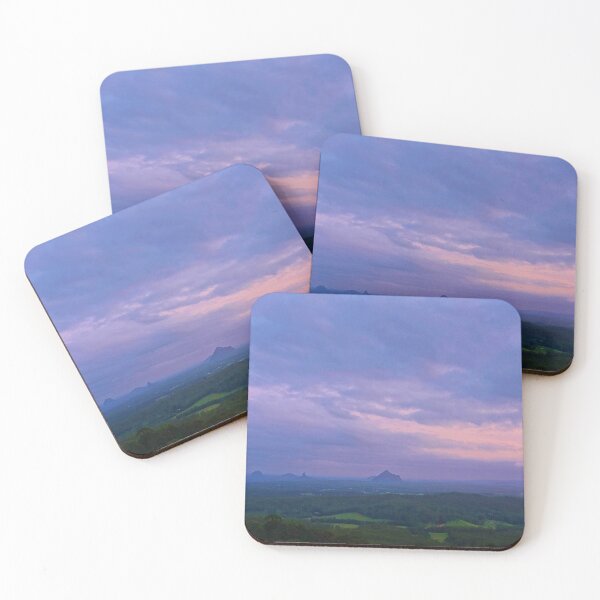 Item preview, Glass House Mountains - From Tranquil Park Maleny designed and sold by Paul Gilbert.