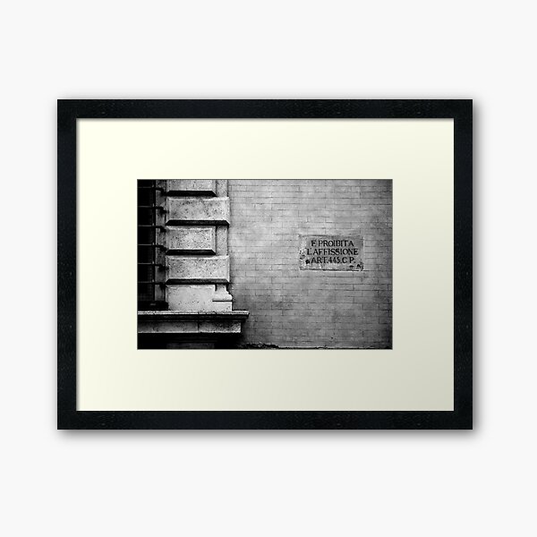Framed Art Print