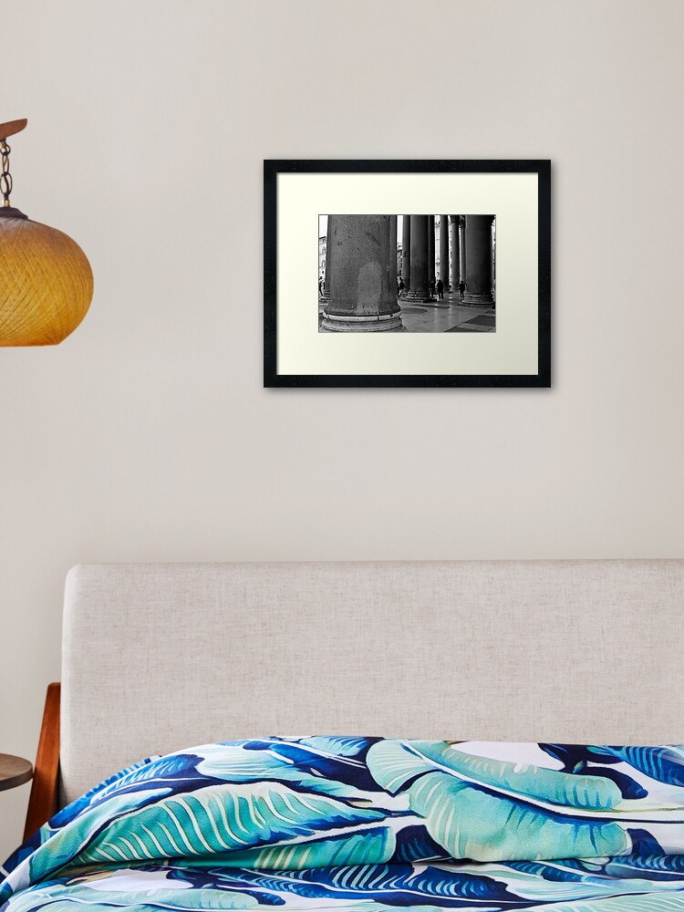 Thumbnail 1 of 7, Framed Art Print, Pantheon Columns designed and sold by Tiffany Dryburgh.