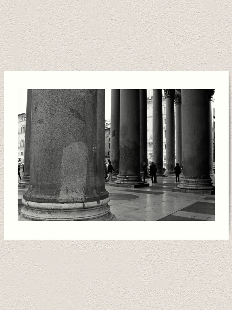 Thumbnail 2 of 3, Art Print, Pantheon Columns designed and sold by Tiffany Dryburgh.