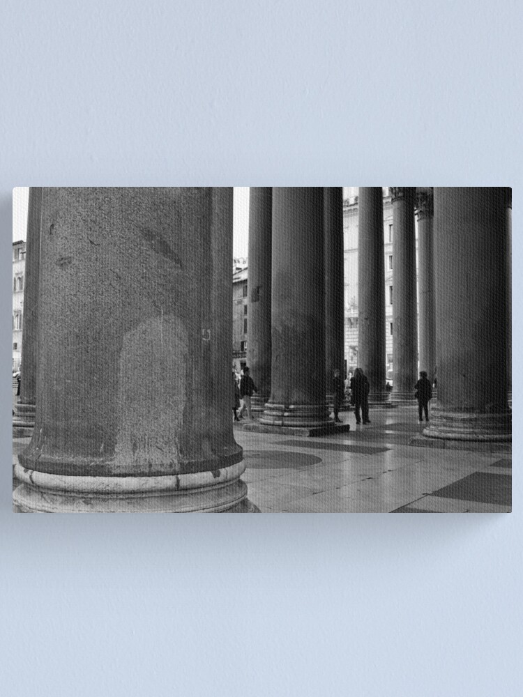 Thumbnail 2 of 3, Canvas Print, Pantheon Columns designed and sold by Tiffany Dryburgh.
