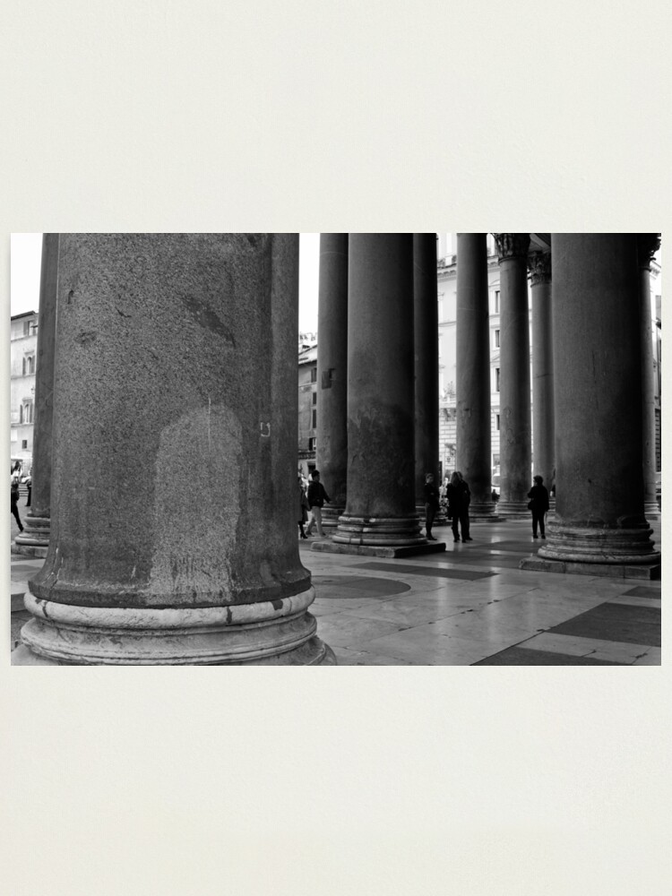 Thumbnail 2 of 3, Photographic Print, Pantheon Columns designed and sold by Tiffany Dryburgh.